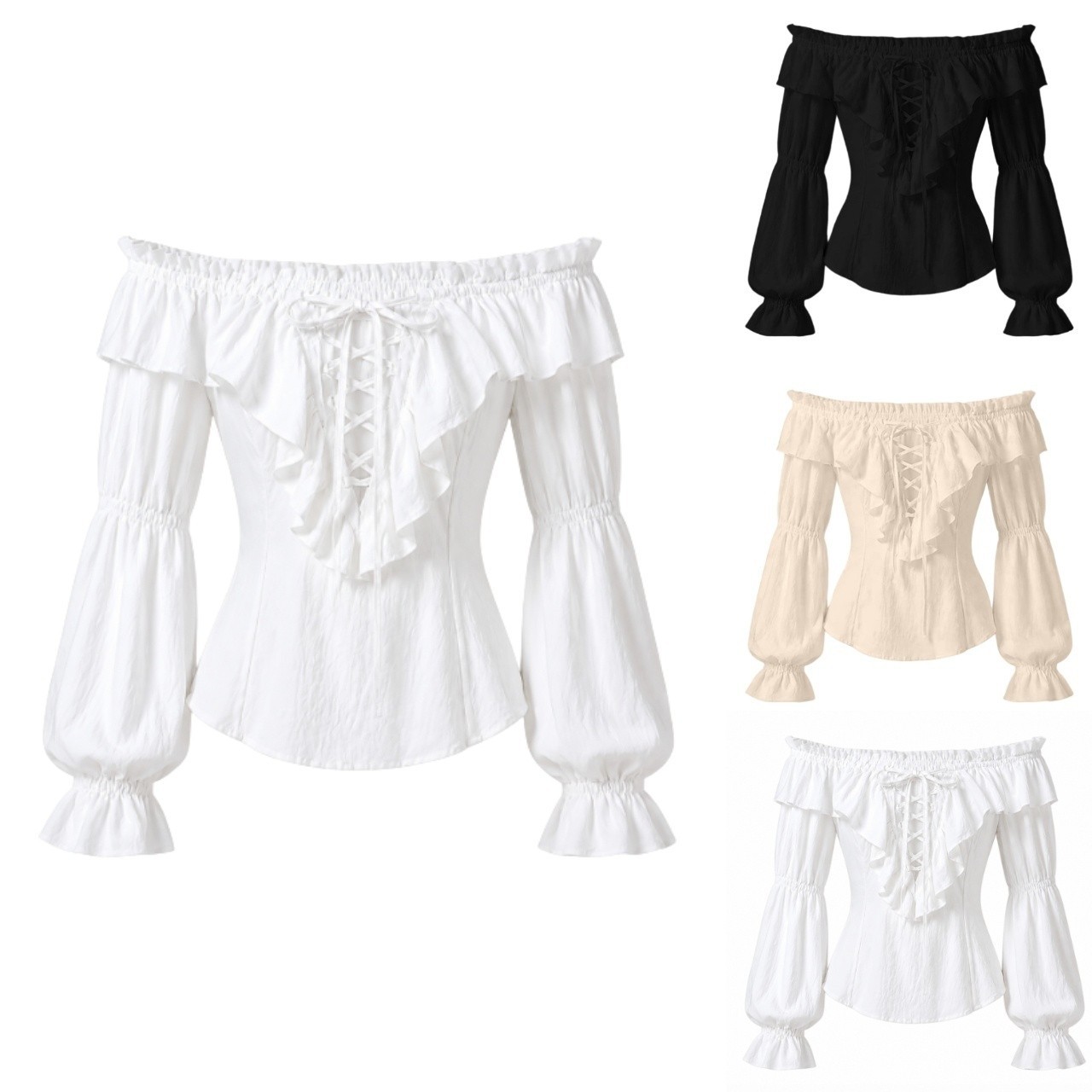 Shirts - Camicia da Pirata per Donne, Costume