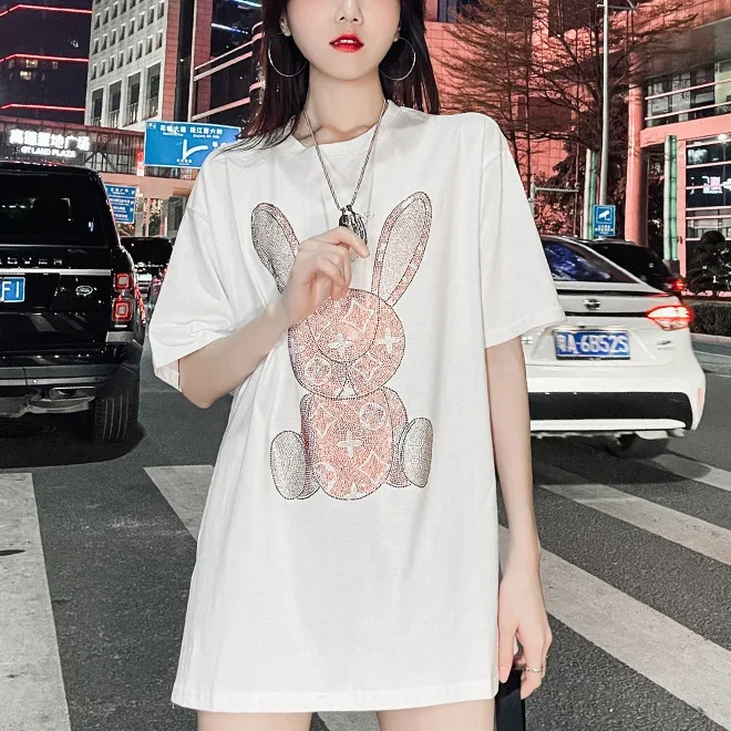 Shirts - T-shirt casual estiva da donna: maglietta
