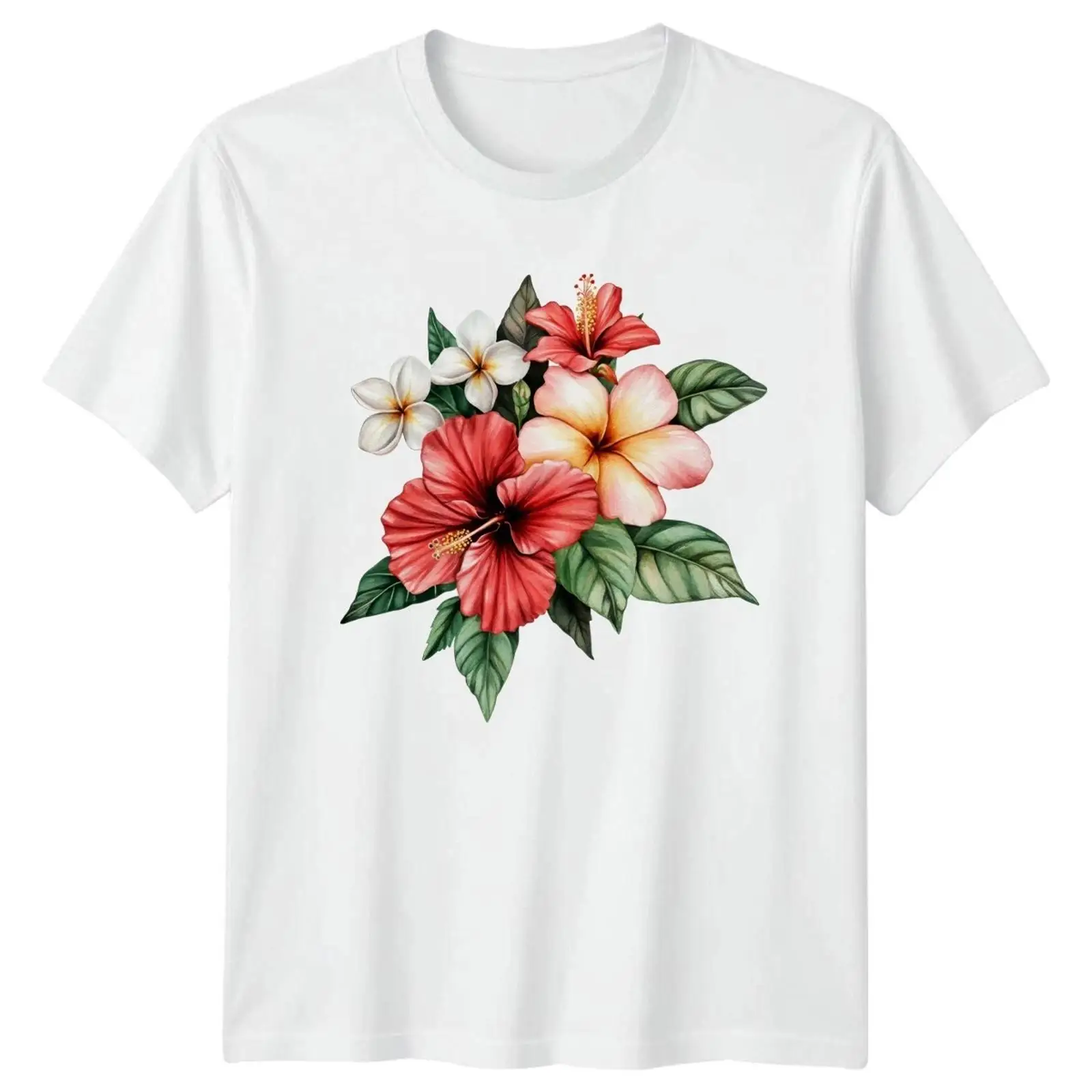 Vintage Hawaiian Floral Shirt - T-shirt da uomo e top da