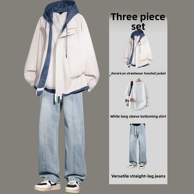 Jeans - Completo da Uomo in Stile Americano