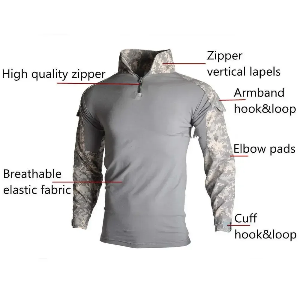MC Tute tattiche da esterno Mu - Tactical Military Shirt Cargo recensione e prezzo