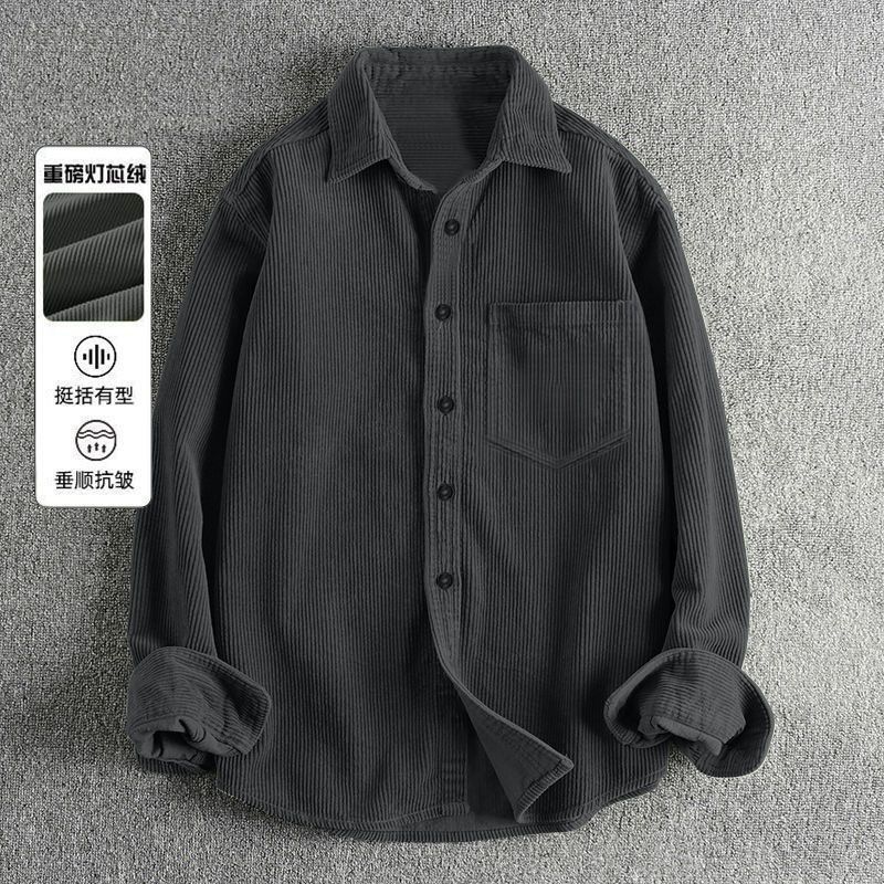 Camicie da uomo in velluto a c - Corduroy Button Up Shirt Men recensione e prezzo