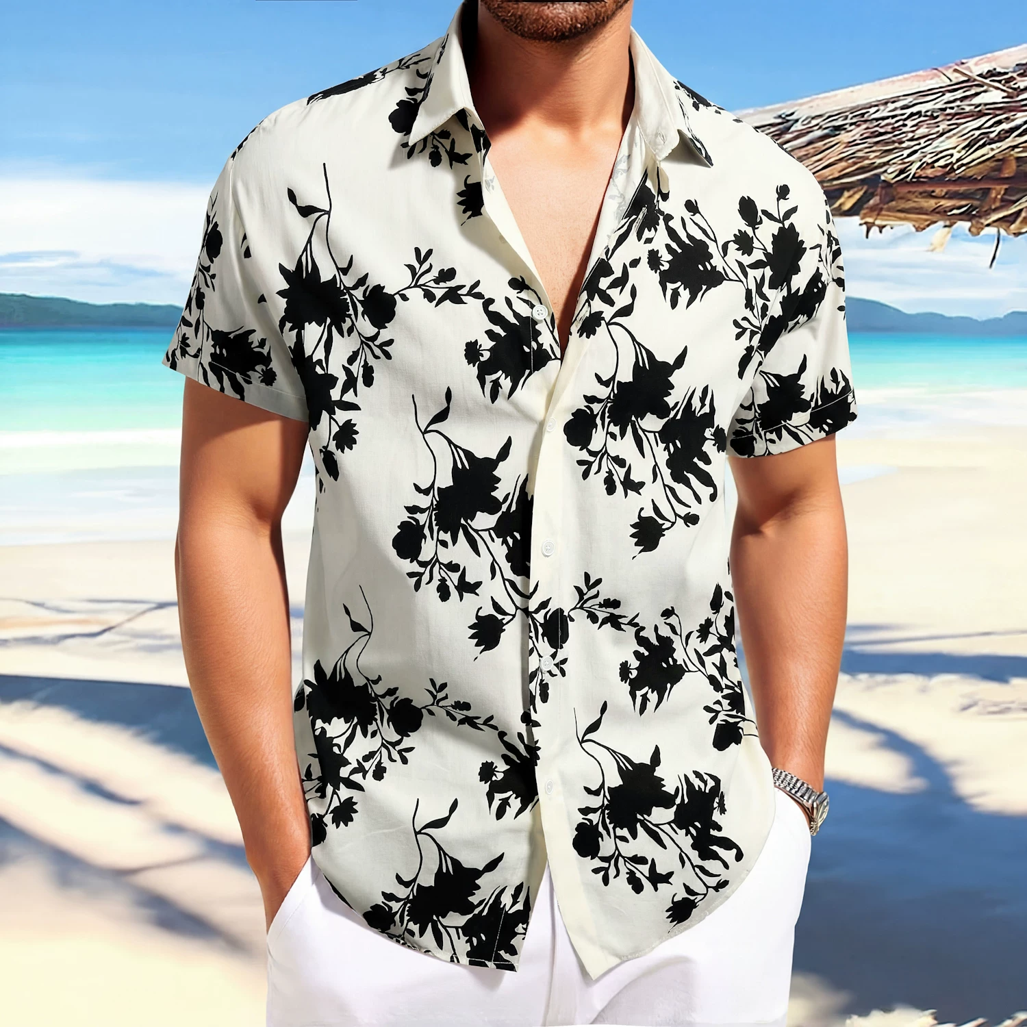 Camicia Hawaiana Estiva da Uom - Vintage Hawaiian Floral Shirt recensione e prezzo