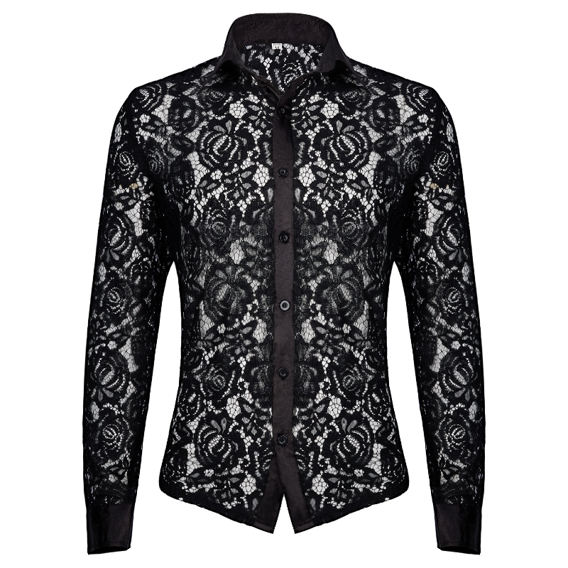 Camicia da uomo medievale sexy - Medieval Gothic Lace Up Pirate Shirt recensione e prezzo