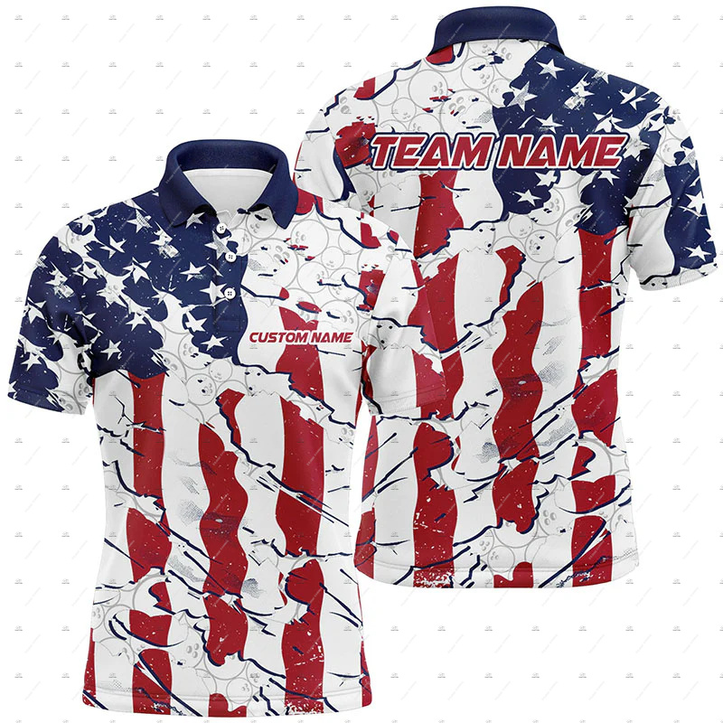 Magliette Polo Personalizzate  - Short Sleeve Bowling Shirt Retro recensione e prezzo