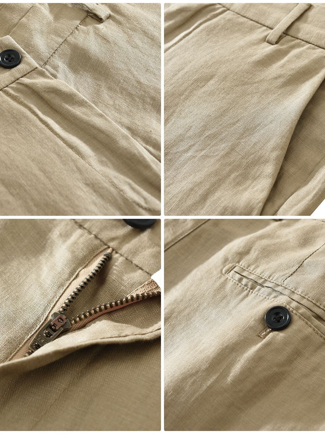 Completo Casual Estivo da Uomo - Mens Linen Shirt Long Sleeve recensione e prezzo