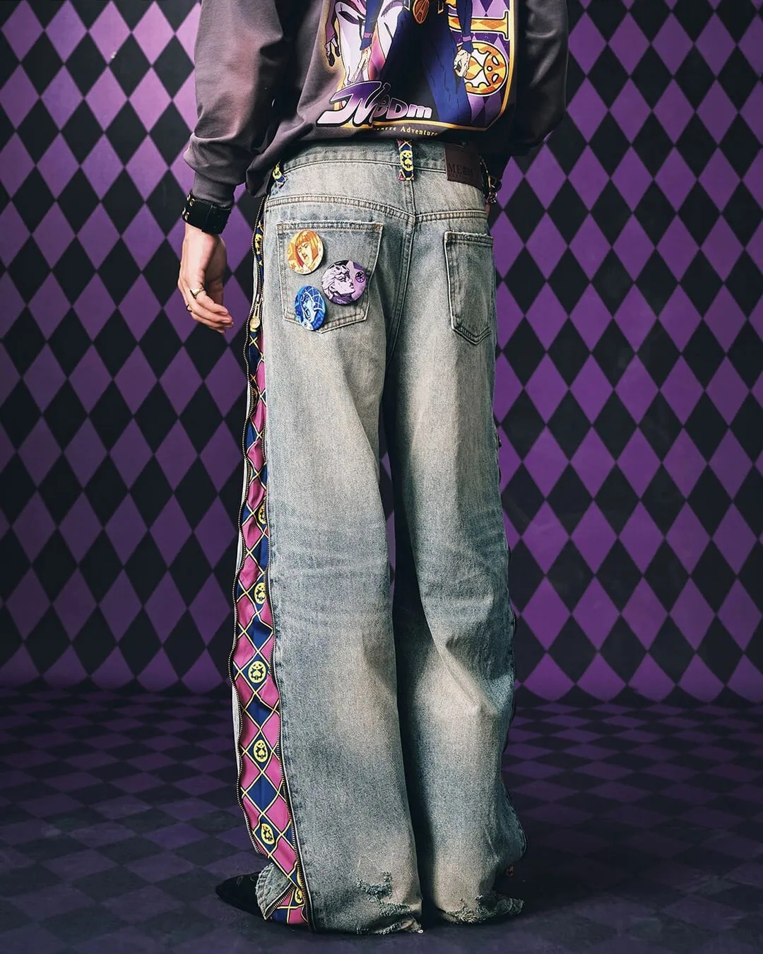 Jeans JoJo Anime con Pannelli  - Jeans recensione e prezzo