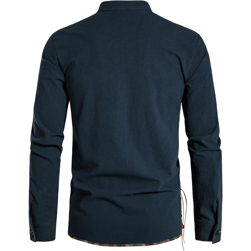 Camicia da pirata da uomo vich - Medieval Gothic Lace Up Pirate Shirt recensione e prezzo