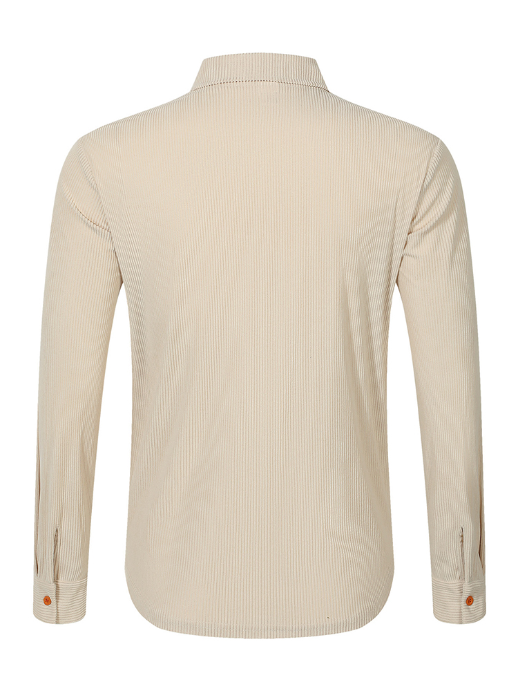 Giacca da camicia in velluto a - Corduroy Button Up Shirt Men recensione e prezzo