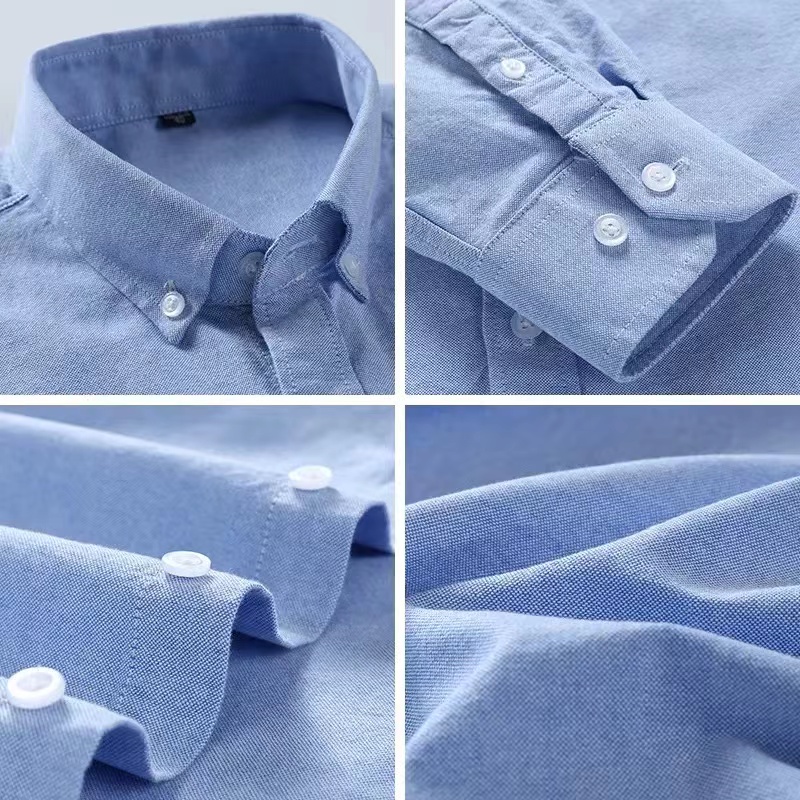 S-6XL Camicie Oxford da uomo a - Oxford Cotton Casual Shirt Business recensione e prezzo